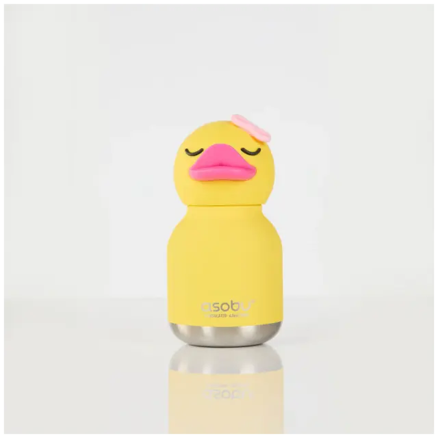 ASOBU Μίνι Παγούρι Ανοξείδωτο Bestie - Ducky 200 ml