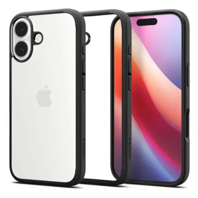 Θήκη TPU & PC Spigen Apple iPhone 17 Ultra Hybrid Μαύρο N69145