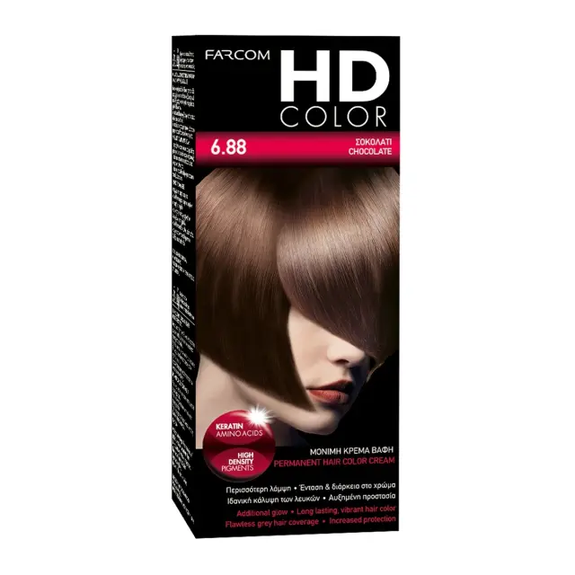 HD Μίνι Σετ Μόνιμης Βαφής 60ml 6.88 ΣΟΚΟΛΑΤΙ/CHOCOLATE