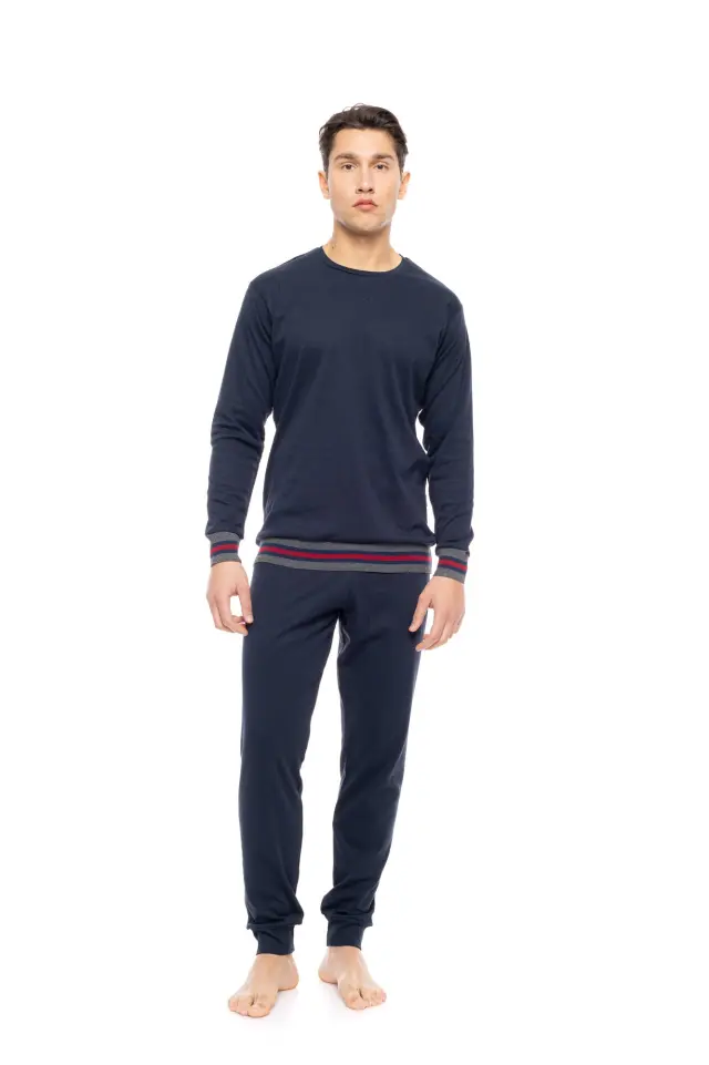 WN-M120 - Yacht Blue - PIJAMA T-SHIRT NOS - XXL