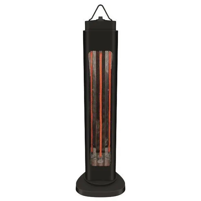Πύργος Περιστρεφόμενος EUROLAMP 300-42051 Carbon Tube 25x25x84cm 1200W