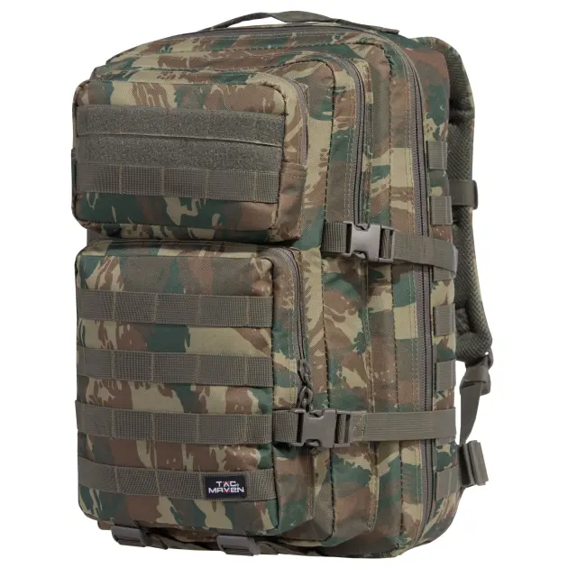 TAC MAVEN Assault Large Backpack Camo-Σακίδιο Πλάτης 51 Λίτρων Παραλλαγής - 56-GR.CAMO-Ελληνική