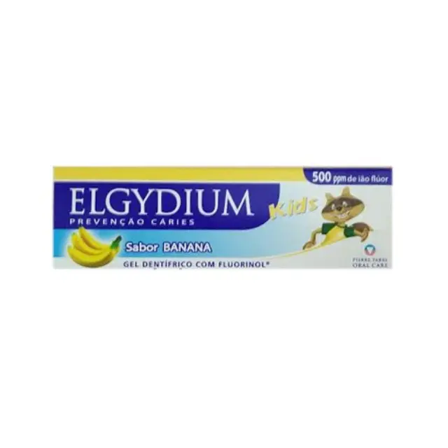 Elgydium | Kids Toothpaste Banana Gel | Παιδική Οδοντόπαστα Gel με 'Αρωμα Μπανάνα 2-6 Ετών | 50ml 2