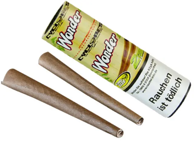 Πουρόφυλλα Cyclones Hemp Cones Γεύση WONDER ΒΑΤΟΜΟΥΡΟ με Χάρτινη Τζιβάνα
