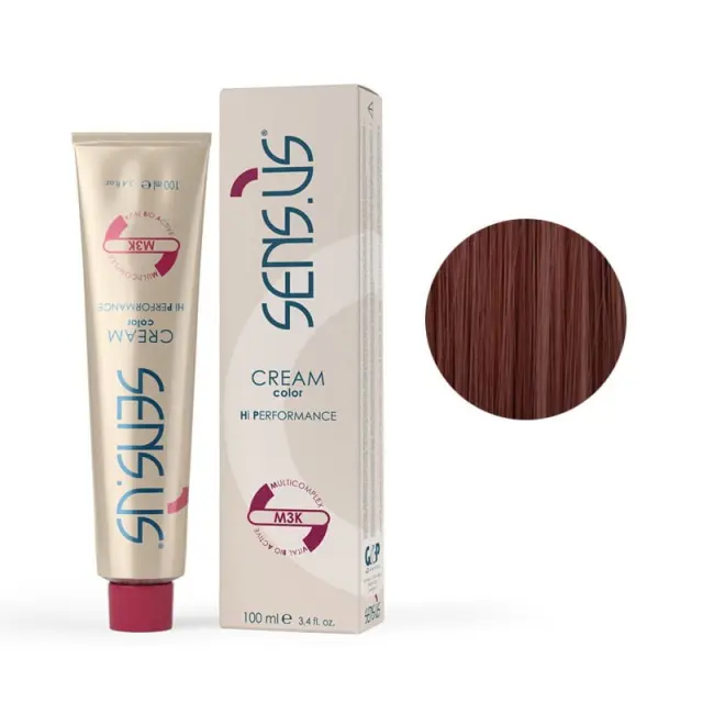 Sensus M3K Permanent Hair Color 6.5 Red Dark Blonde 100ml - (μόνιμη βαφή κόκκινο σκούρο ξανθό)