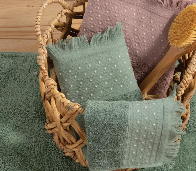 Πετσέτα Χεριών 30x50 Nef-Nef Homeware Zasmen Green 2