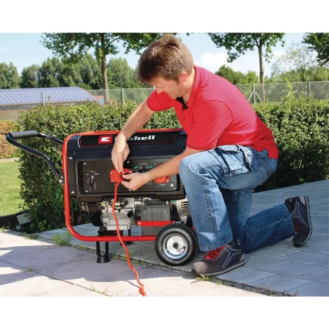 Einhell TC-PG 55/E5 - Ηλεκτρογεννήτρια Βενζίνης Τετράχρονη 7.5kW, AVR, 5500W (4152562) 2