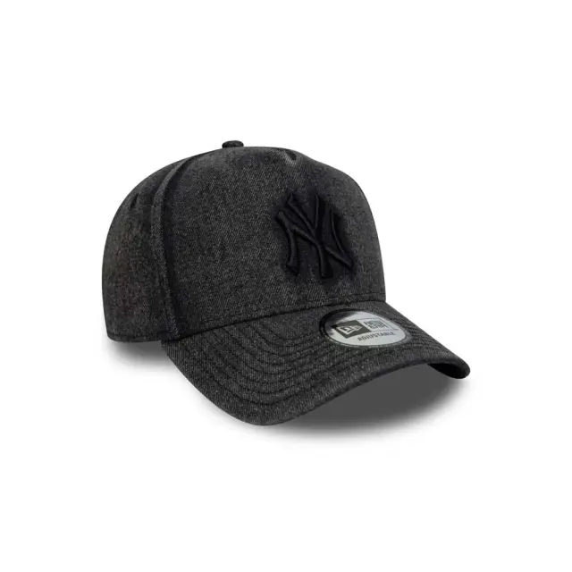 New Era Adult Denim Eframe MLB New York Yankees Cap Ανθρακί 60771822 (New Era) - One Size 3