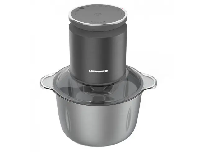 Πολυκόφτης Heinner HMC-KD800SS με ισχύ 800W και χωρητικότητα 3L - Grey HMC-KD800SS