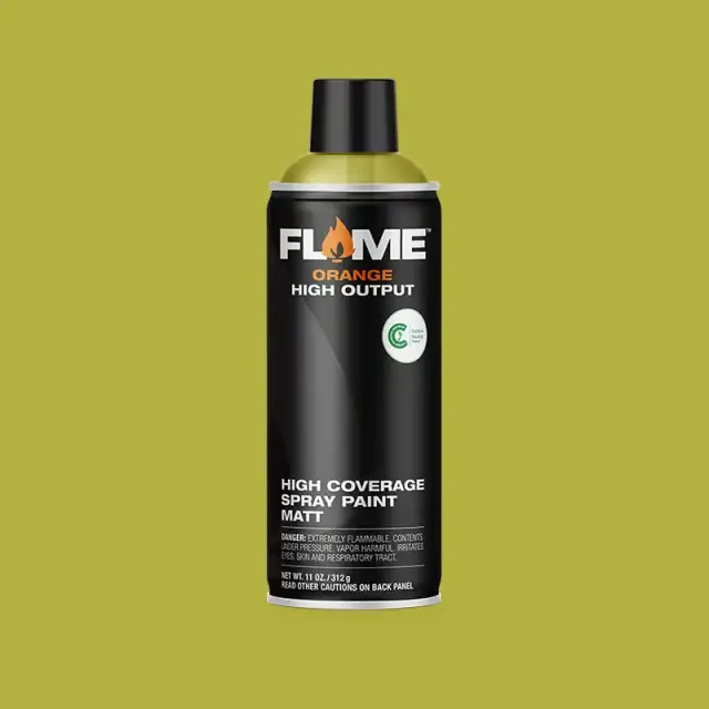 Flame Orange Spray Paint 400ml FO-637 Pear Light