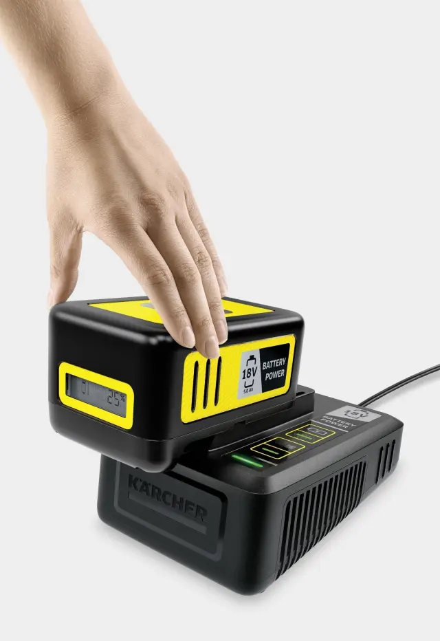 Kärcher 2.445-063.0 - Σετ μπαταρίας & ταχυφορτιστή BATTERY POWER 18V / 5,0AH *EU 2