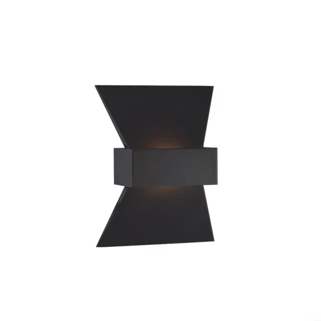 ELEGANT-ΦΩΤΙΣΤΙΚΟ ΕΠΙΤΟΙΧΟ ΜΑΥΡΟ ΑΛΟΥΜΙΝΙΟΥ LED COB 6W 3000K 540LM IP20 20Χ16Χ7CM / ZD81166LEDBK