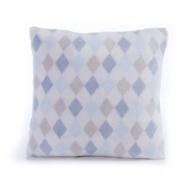 Βρεφικό Μαξιλάρι Διακοσμητικό Nef-Nef Sweet Rhombus Blue 35x35