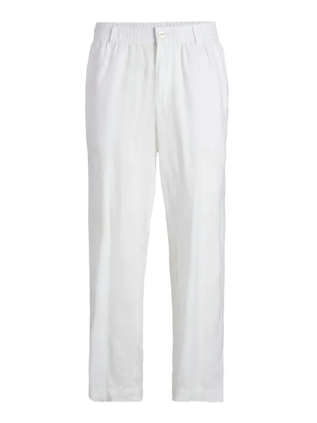 Loose Fit Παντελόνι Λευκό / Bright White - L