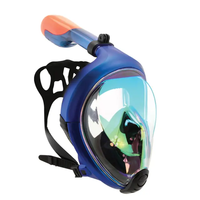 Μάσκα Κατάδυσης Full Face Μπλε Oil XDIVE SPARK Σιλικόνης L/XL 61066