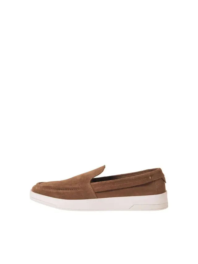 JFWMACCARTNEY SUEDE LOAFER SN Cognac