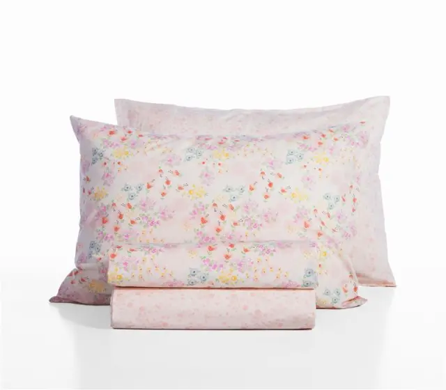 ΠΑΙΔΙΚΑ ΣΕΤ ΣΕΝΤΟΝΙΑ ΜΟΝΑ BLOSSOM DAY 170X260 NEF-NEF HOMEWARE, 100% BAMBAKI - L.PINK (039536)