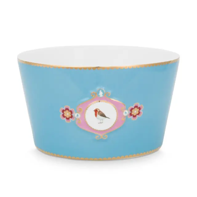 Pip Studio Σαλατιέρα / Μπωλ 15cm Love birds (μπλε)