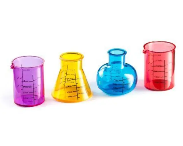Chemistry Plastic Shot Glasses 4pcs