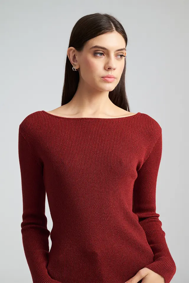 Minimal Πλεκτό με Λεπτή Υφή ANITA SWEATER - M 2