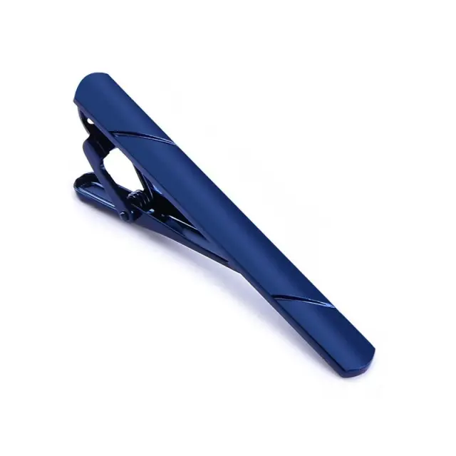Μπλε Κλιπ Γραβάτας 6 cm με Σμάλτο – LGD-TC/101 2