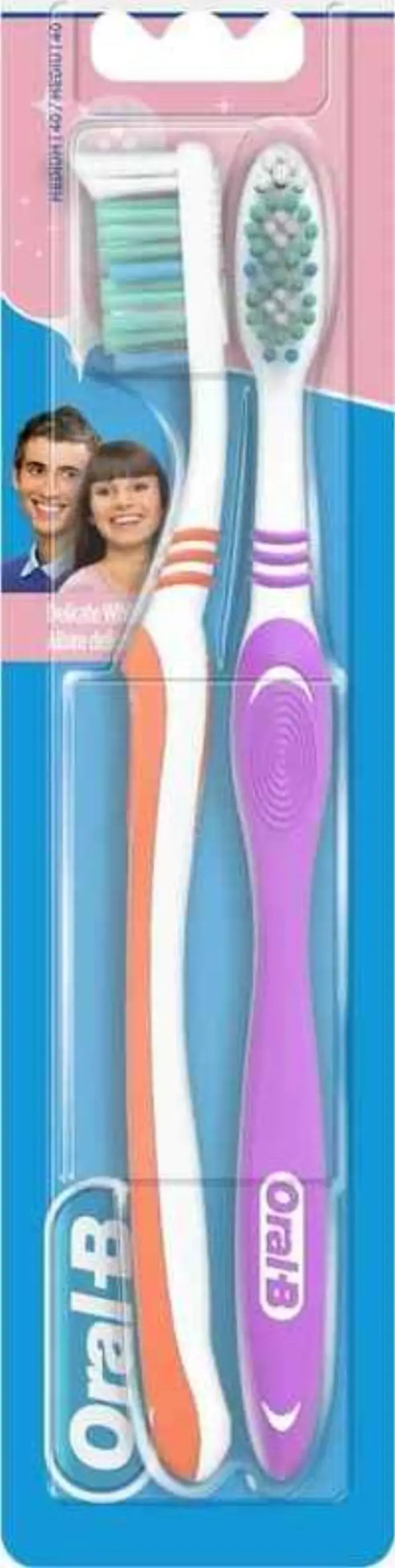 Oral-B Οδοντόβουρτσες 123 Indicator 40mm Medium 2τεμ