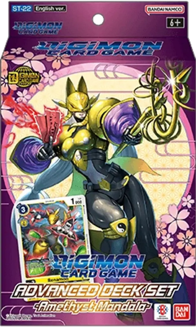 Digimon Card Game - ST-22 Amethyst Mandala Advanced Deck - EN