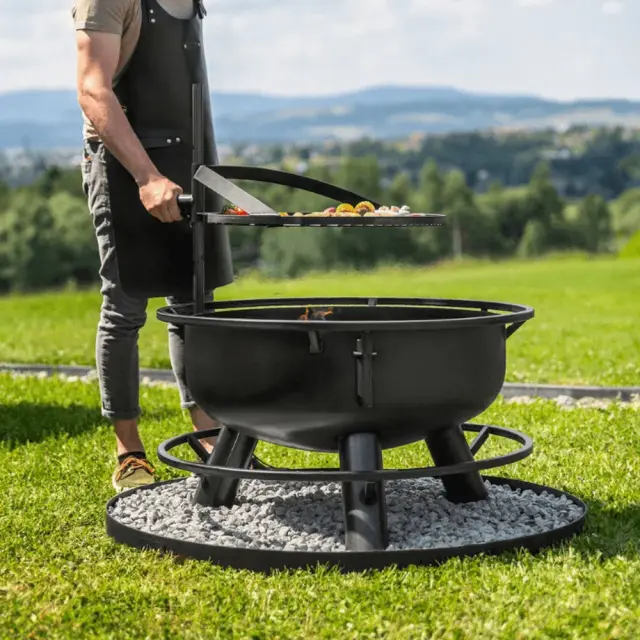 Cookking Fire bowl βάση διακοσμητικών πετρών Φ100cm 2