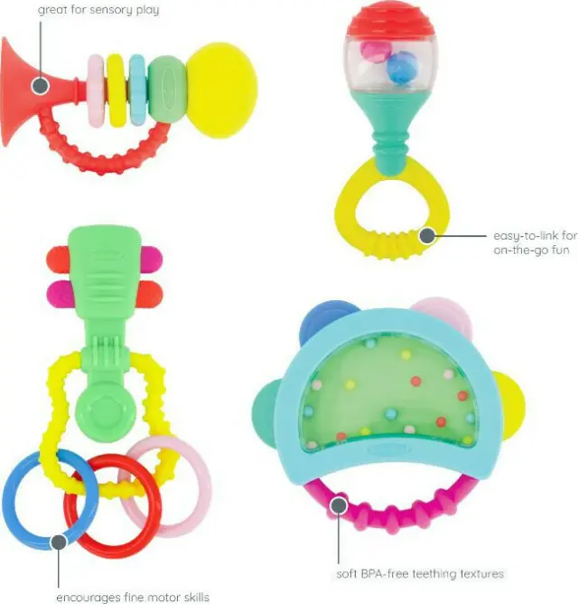 INFANTINO BABY'S 1ST TEETHE & PLAY MUSIC SET