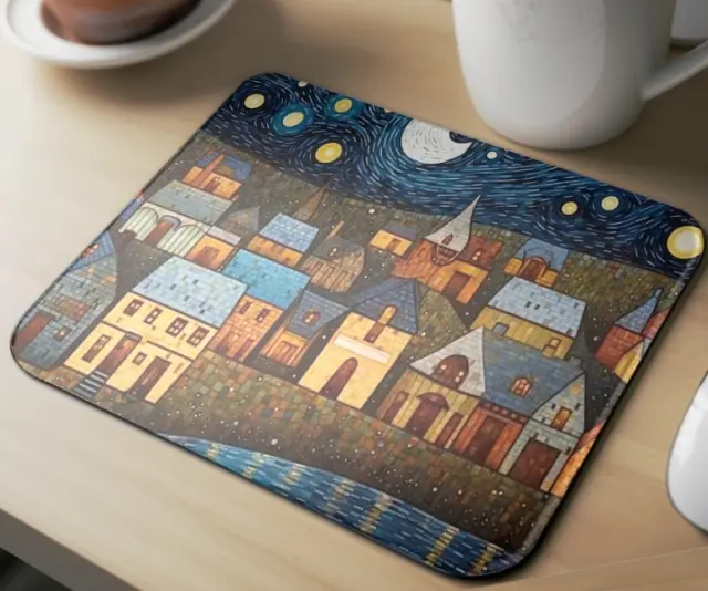 Mousepad ( still van gogh -32 ) Διαστάσεις: 23cm(μήκος) x 20cm (ύψος) 2