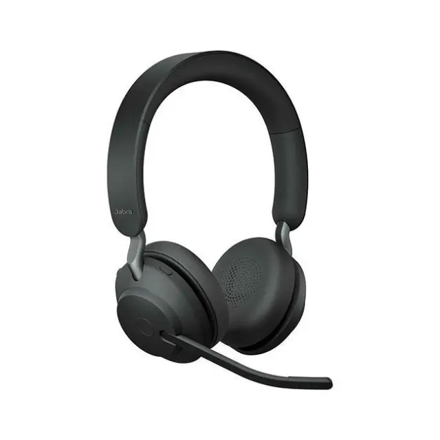 Jabra Multimedia Headset Evolve2 65 Stereo MS With Charging Stand Link 380c Black (26599-999-899)