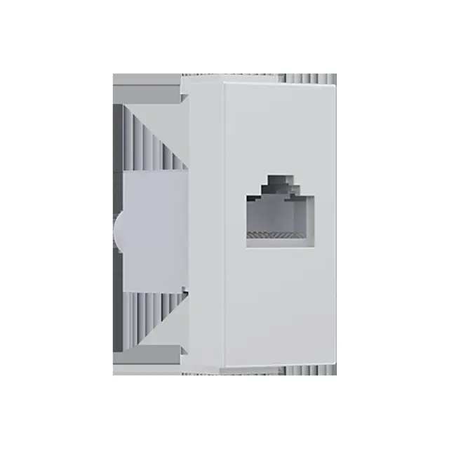 MODYS ΠΡΙΖΑ ΔΙΚΤΥΟΥ ΙΒΟΥΑΡ RJ45 CAT.6A IP20 ΜΕ ΘΩΡΑΚΙΣΗ / 10101312544
