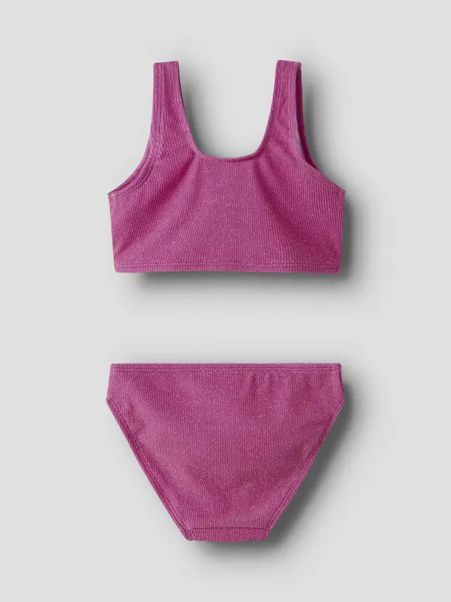 Name It Μαγιό κοριτσίστικο πλεκτό Ροζ NKFZEDUA BIKINI - 13253267 2