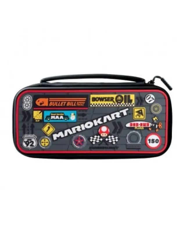 PDP Deluxe Travel Case Mario Kart Averts Licensed Switch - Nintendo Switch