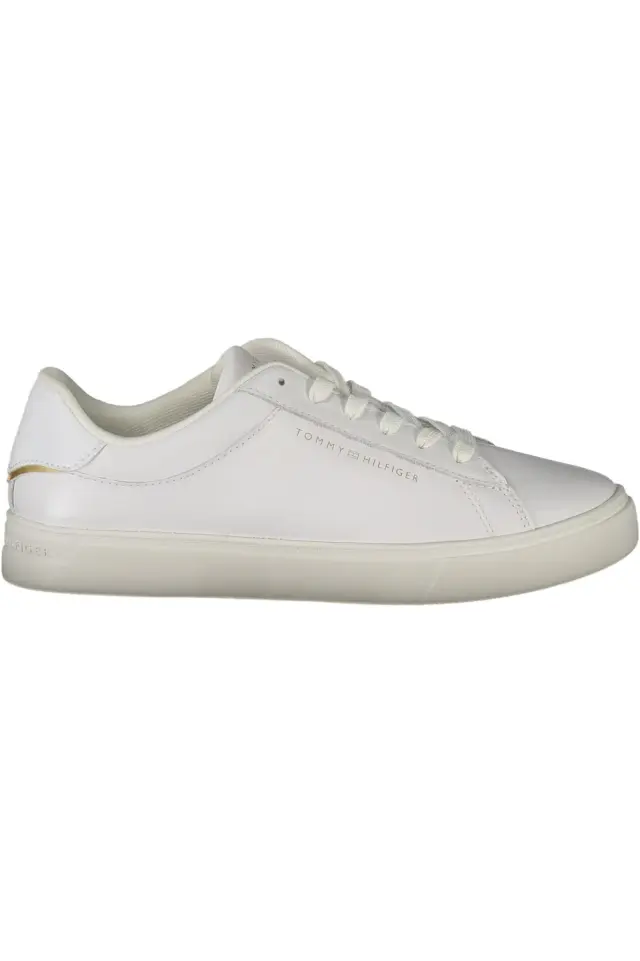 Tommy Hilfiger - Γυναικεία Sneakers The Greenwich Leather EN0EN03006-YBL Εκρού - 41