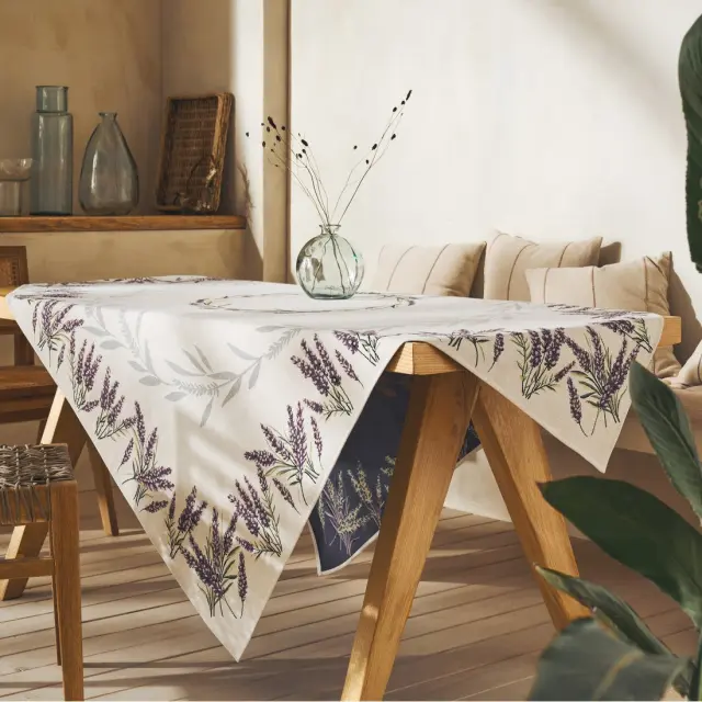 Τραπεζομάντηλο Gofis Home Lavender 283 135x180
