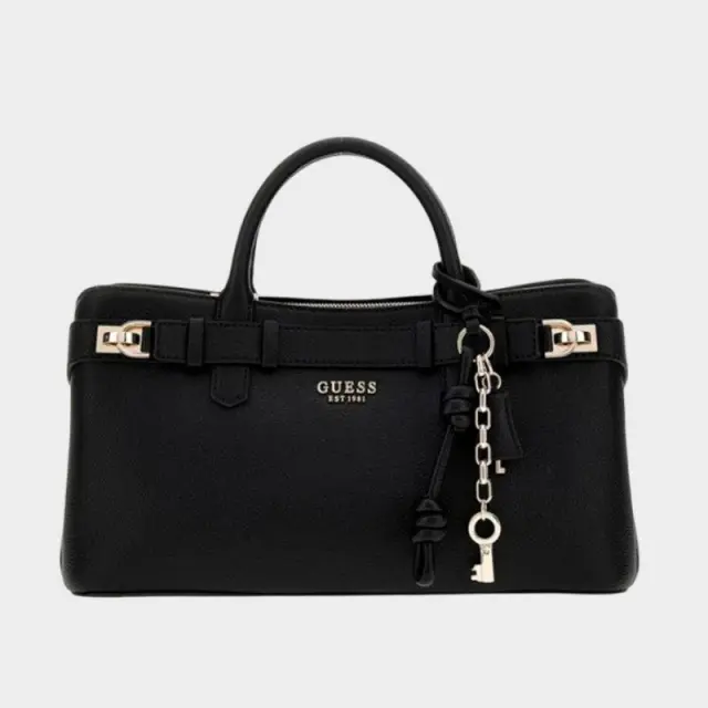 Guess - Γυναικεία Τσάντα Ώμου Gregoria HWBG8546060-BLACK Μαύρο