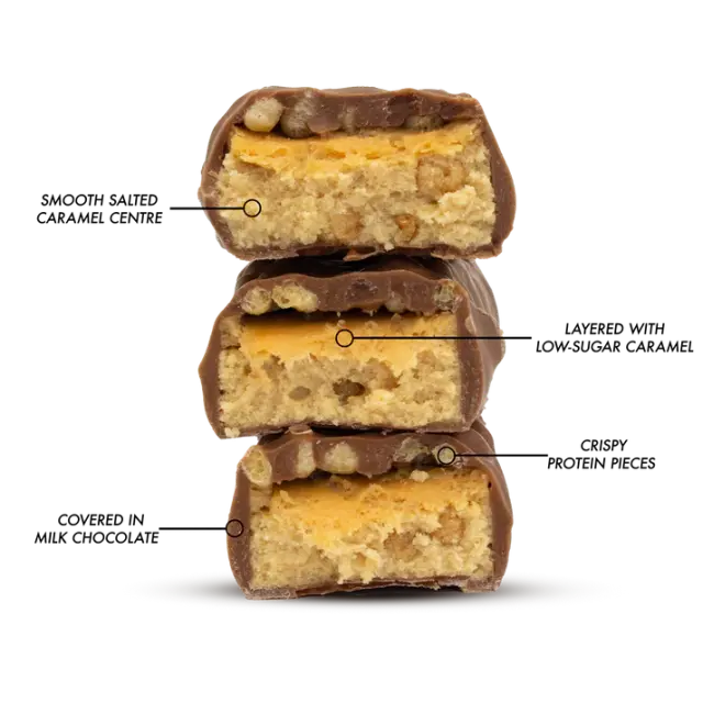 Salted Caramel Protein Bar 62g PER4M 2