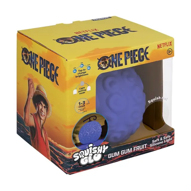 ONE PIECE - GumGum Fruit SquishyGlo Silicone Light Rechargeabl - Fan Shop and Merchandise 3