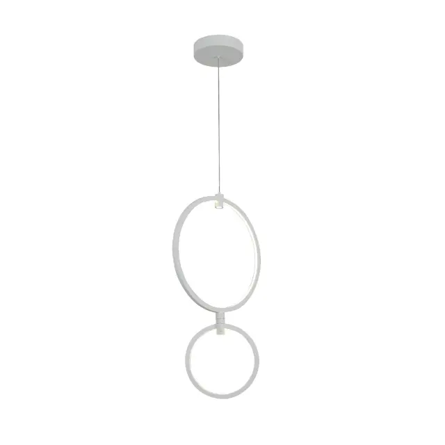 ΚΡΕΜΑΣΤΟ ΦΩΤΙΣΤΙΚΟ LED ACA KY011ECWH TWIN ΑΜΜΩΔΕΣ ΛΕΥΚΟ ΑΛΟΥΜΙΝΙΟ + ΣΙΛΙΚΟΝΗ 30W 2800K-3200K-4000K 1200LM IP20 250+400MM / KY011ECWH