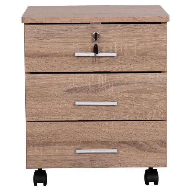 ΣΥΡΤΑΡΙΕΡΑ ΓΡΑΦΕΙΟΥ FB92282.02 ΣΕ SONAMA ΧΡΩΜΑ 39.5x40x46.5Υεκ 3