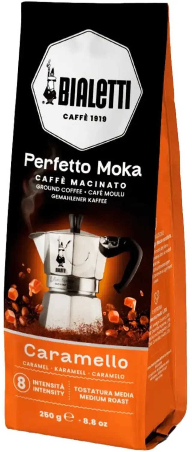 Bialetti Perfetto Moka Caramello 250g Αλεσμένος