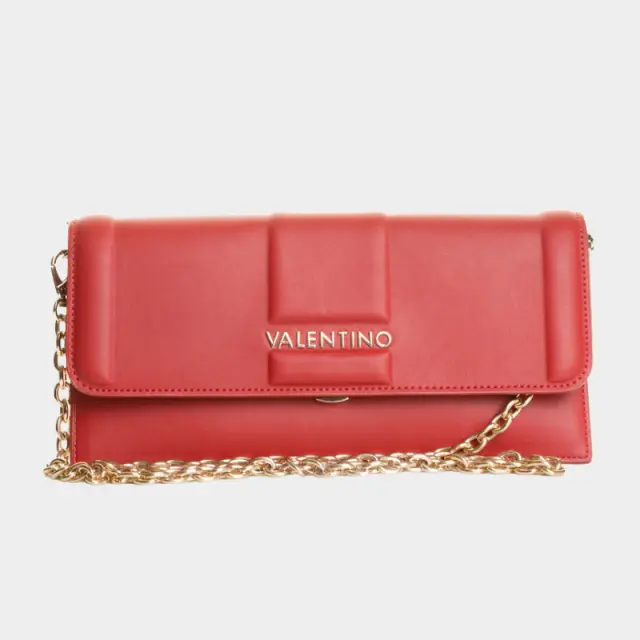 Valentino Bags - Γυναικεία Τσάντα Χιαστί Brass VBS8G617-003 Κόκκινο