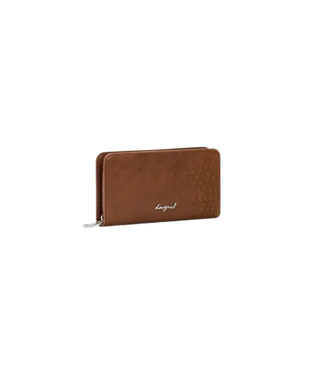 Desigual - Γυναικείο πορτοφόλι Mone Sierra Fiona 26SAYP21-6011 Καφέ 2