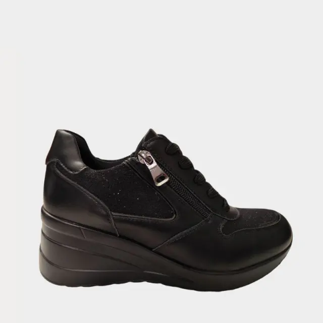 Sneaker Με Πλατφόρμα Adam's 24502-29 Μαύρο - 40