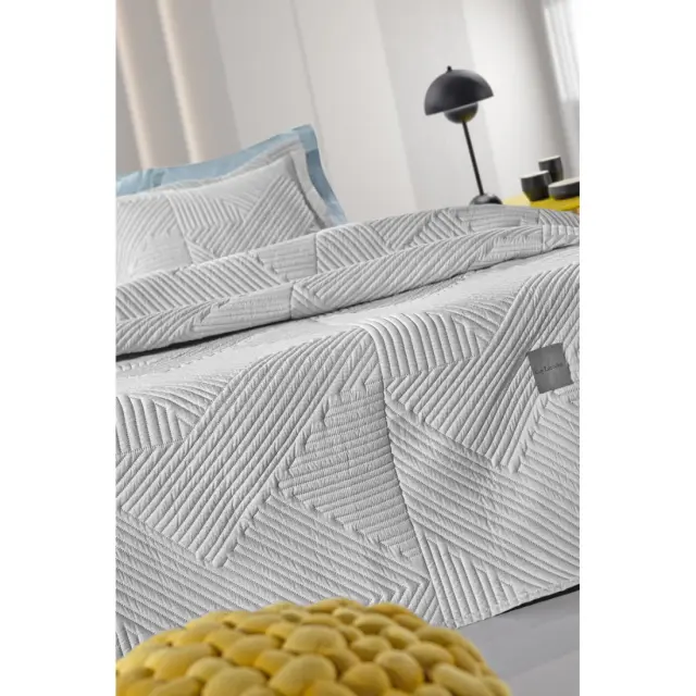 Σετ Κουβερλί Υπέρδιπλο 2 Τεμαχίων Guy Laroche Ziana Smoke 220x240 2