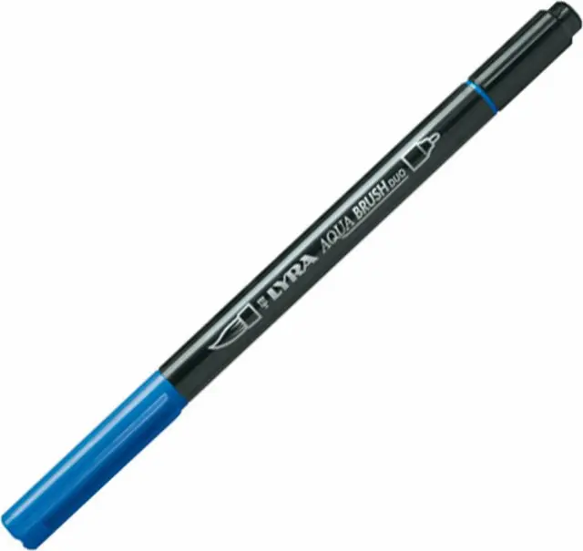Μαρκαδόρος Πινέλο Lyra Aqua Brush Duo Cobalt Blue Light/ 6520044 (Lyra)