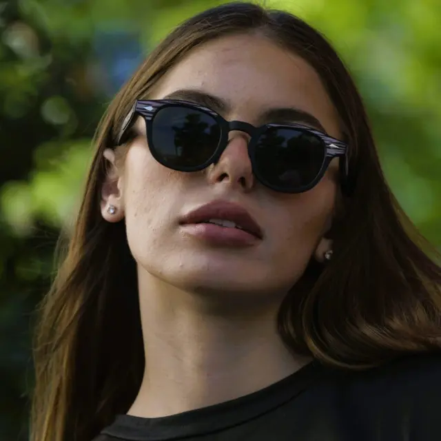 Ghetto Pantos Sunglasses Leopard Patten/Black Frame Unisex 3