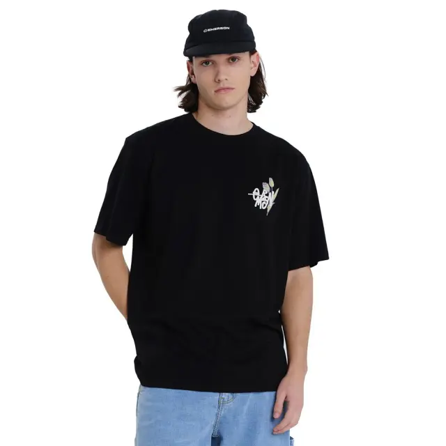 Emerson Men's S/S T-Shirt (261.EM33.48-Black) - Μαύρο 3