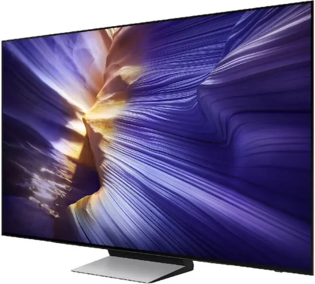 Samsung Smart Τηλεόραση 77" 4K UHD OLED S90F HDR (2025) QE77S90FAEXXH 2